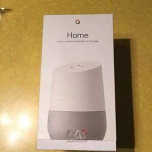 Voice-activated speaker by Google